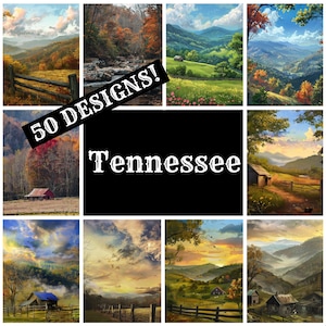 Tennessee-dagboekpapier, Tennessee afdrukbaar papier, vintage tijdschriftenbenodigdheden, inlegvellen voor tijdschriften