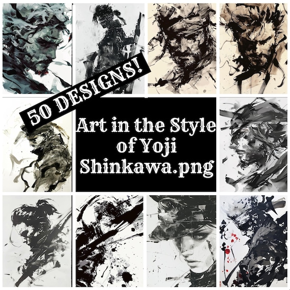 Yoji Shinkawa Style Art Paper: Vintage Journal Inserts (digital