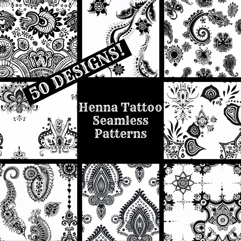 Henna Designs - Etsy