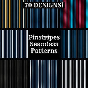 Nadelstreifen nahtlose digitales Papier, druckbare Scrapbook Papier nahtlose Texturen, sofortiger Download, kommerzielle Nutzung Nadelstreifen Muster Bundle