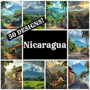 Papier pour journal du Nicaragua, papier imprimable du Nicaragua, fournitures de journal vintage, intercalaires de journal