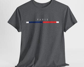 T-shirt Paris : t-shirt graphique minimaliste à la française