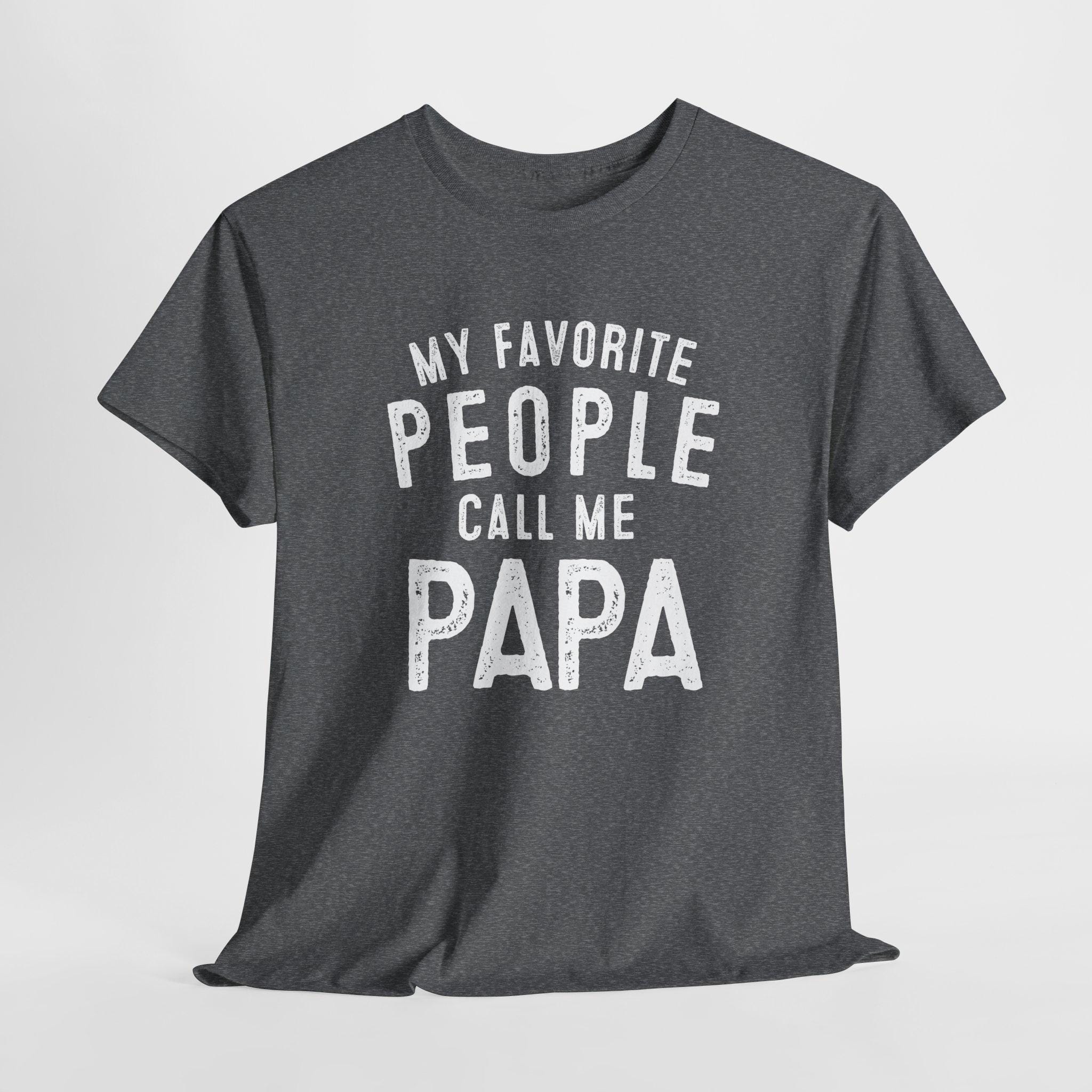 Meine Lieblingsmenschen nennen mich Papa Shirt - Großvater Geschenk