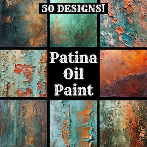 Patina-Ölfarbenpapier, Patina-Ölfarben-Druckpapier, Vintage-Patina-Ölfarbenpapier, Patina-Ölfarben-Tagebuchzubehör, Tagebucheinlagen