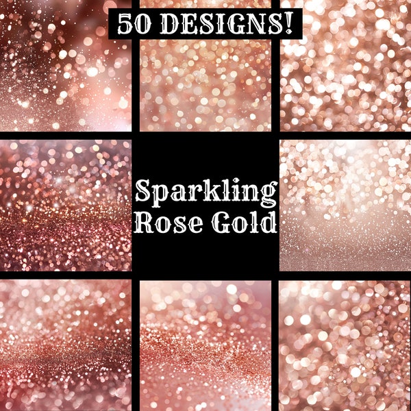 Rose Gold Paper - Etsy