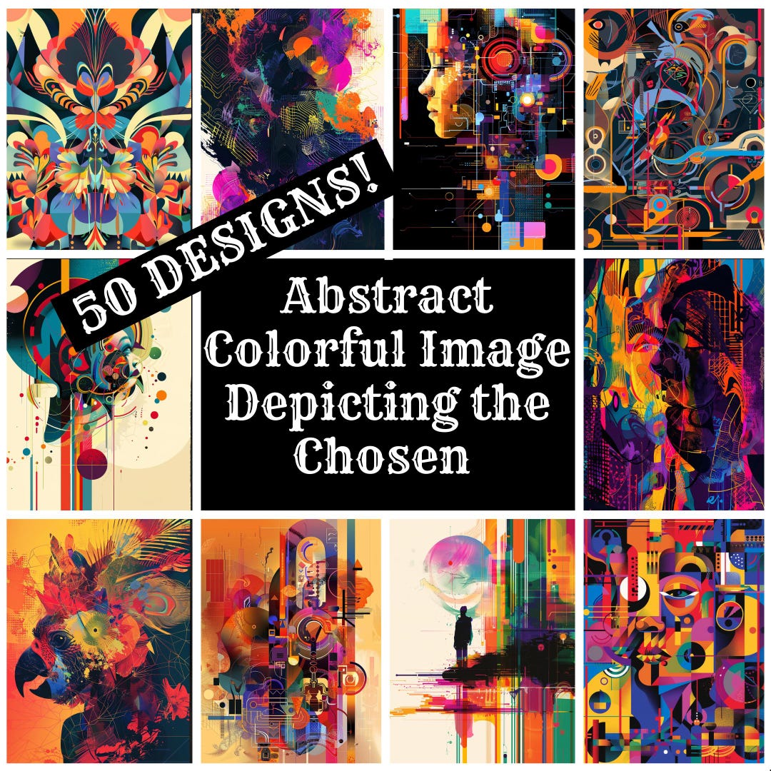 Abstract Colorful Image Depicting the Chosen Journal Paper, Abstract ...