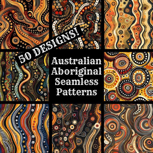 Aboriginal Pattern - Etsy Australia