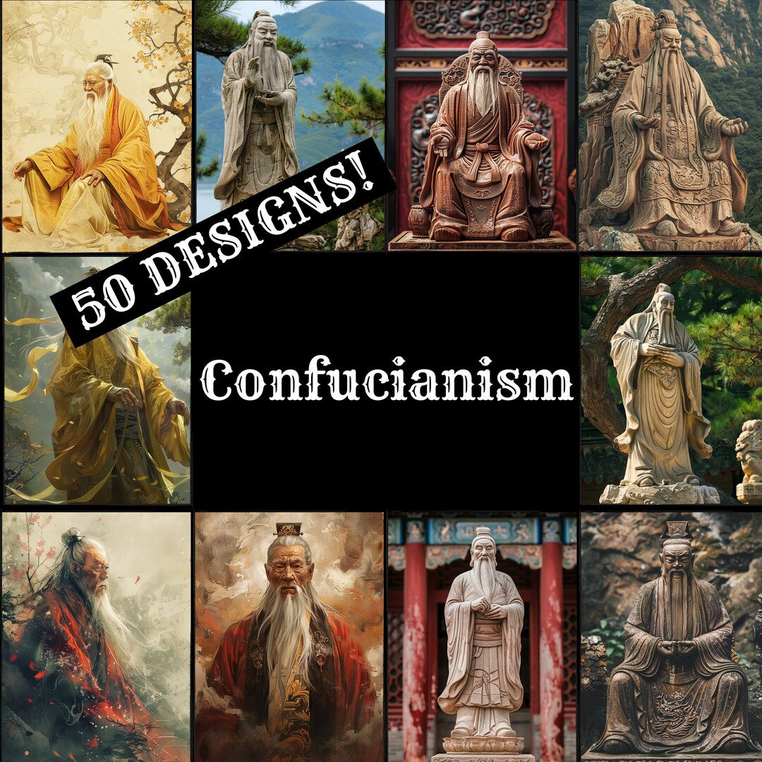 Confucianism Journal Paper, Confucianism Printable Paper, Vintage ...