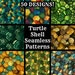 Turtle Shell Seamless Digital Paper, Printable Scrapbook Paper Seamless ...