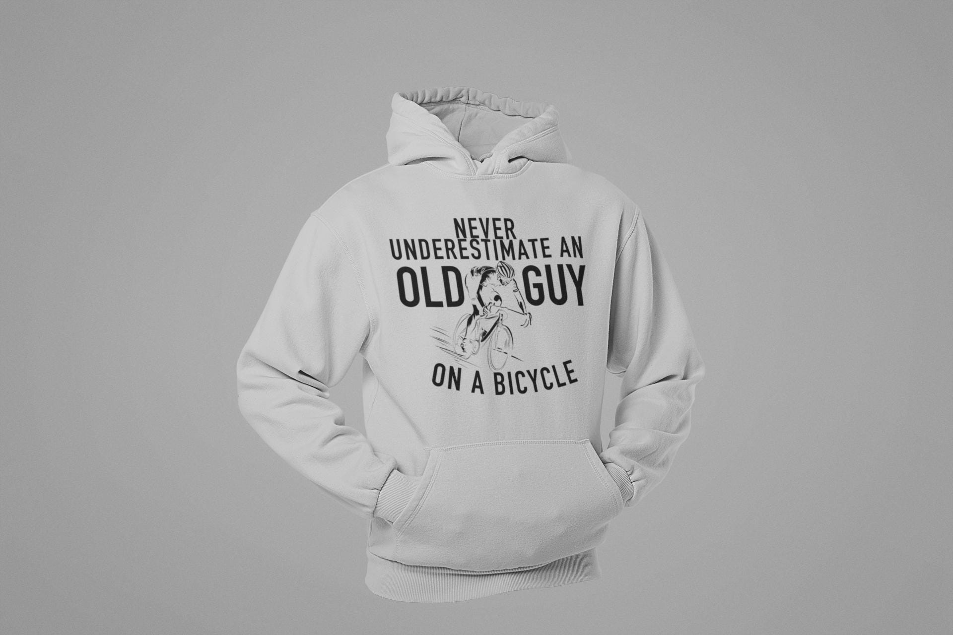 T-Shirt Divertente Mai Sottovalutare Un Vecchio Con Una Moto - Foto 13