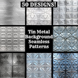 Zinn Metall Hintergrund nahtlose digitales Papier, druckbare Scrapbook Papier nahtlose Texturen, digitale Sofort Download Zinn Metall Texturmuster