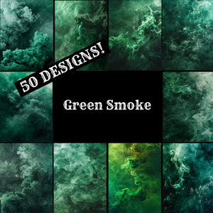 Papel de diário de fumaça verde, papel para impressão de fumaça verde, fumaça verde vintage, suprimentos de diário de fumaça verde, inserções de diário