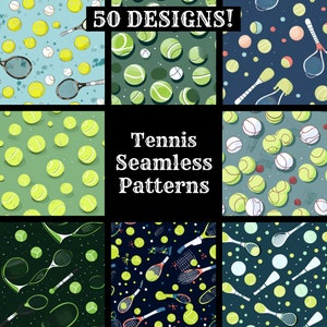 Tennis nahtlose, digitale Papier, druckbare Scrapbook Papier Nahtlose Texturen, digitale Sofort-Download Tennis Muster, Tennis-Textur