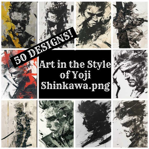 Yoji Shinkawa Style Art Paper: Vintage Journal Inserts (digital