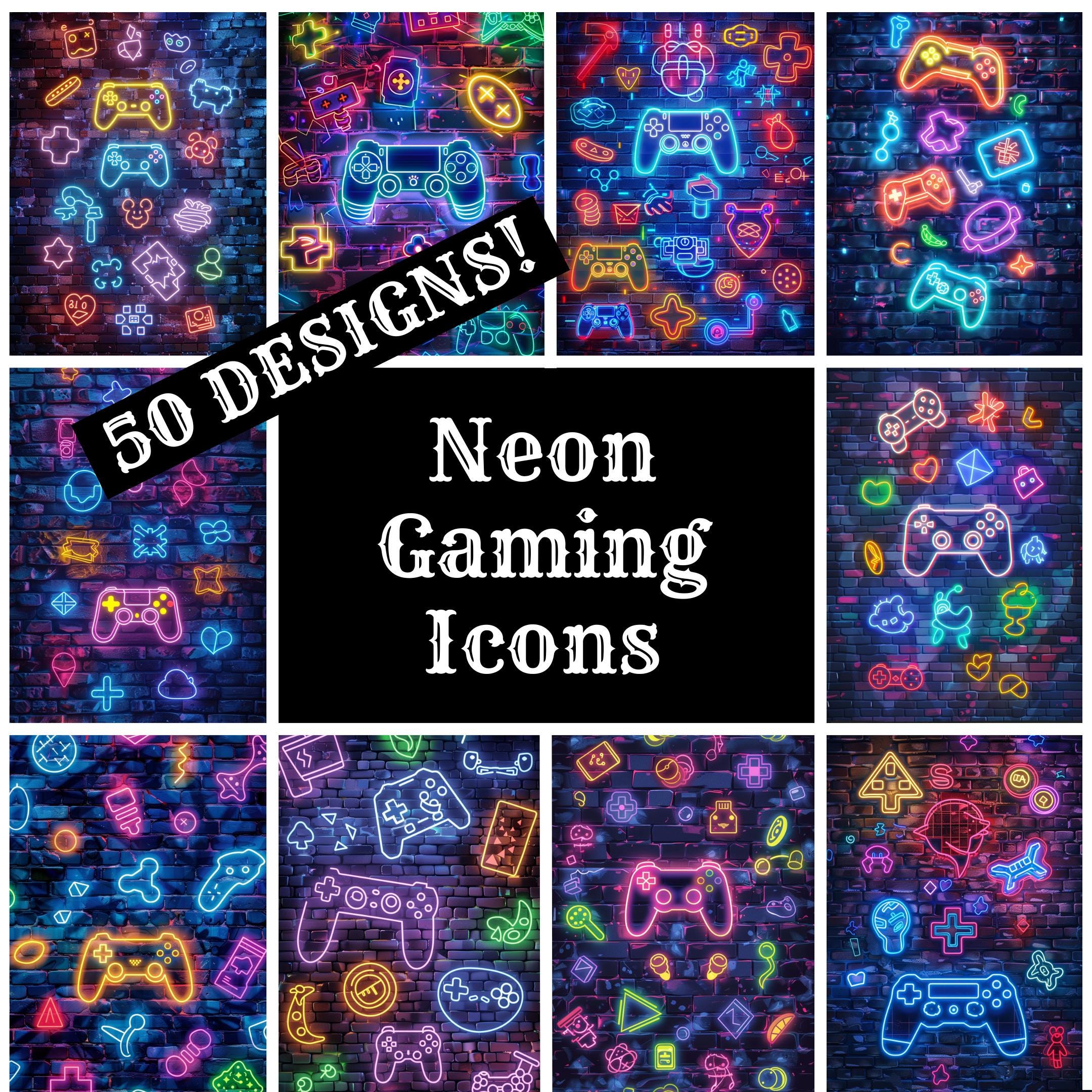 Neon Art - Etsy