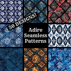 a set of 20 seamless patterns in different colors