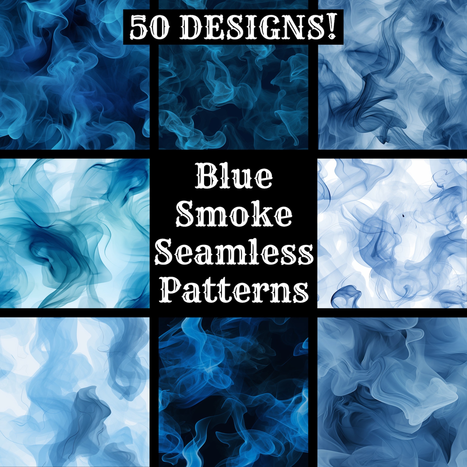 blue-smoke-seamless-digital-paper-printable-scrapbook-paper-etsy