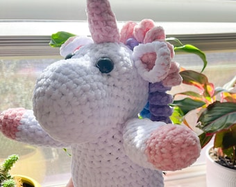 Crochet unicorn