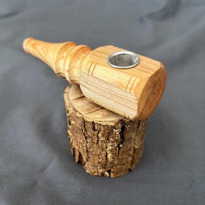 Cherry wood pipe