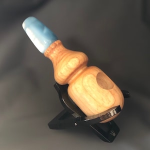 Cherry wood pipe with acrylic