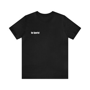 Ga sporten! T-shirt met korte mouwen