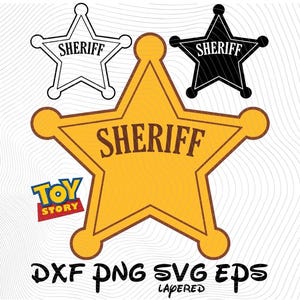 Toy story sheriff badge - Etsy 日本
