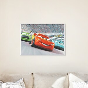 Cars Disney Set of 9 Wall Art Posters, Cars Digital Printable Art, Cars Lightning McQueen, Cars Wall Art Posters jpg Printables Decorations image 5