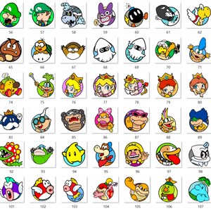 Personalized Super Mario Custom SVG Clipart, Super Mario Original ...