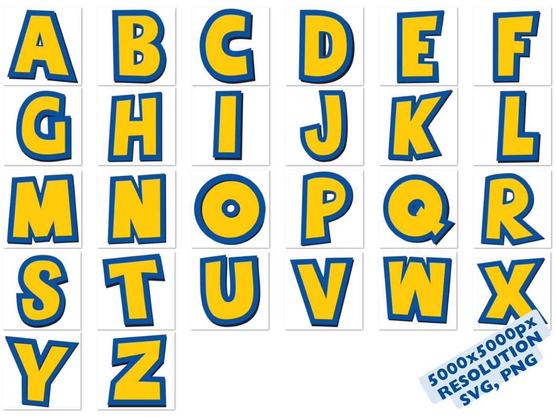 Toy Lettering Toy Story Original Alphabet Font SVG, Toy Story Font Letters Numbers ...