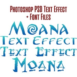 Moana Logo Text Effekt PSD, Moana Text Effekt, Moana Schrift Original Geburtstag Sublimation, Benutzerdefiniertes Moana Logo, Moana Kuchendeckel TShirt Clipart