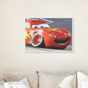 Cars Disney Set of 9 Wall Art Posters, Cars Digital Printable Art, Cars Lightning McQueen, Cars Wall Art Posters jpg Printables Decorations image 6