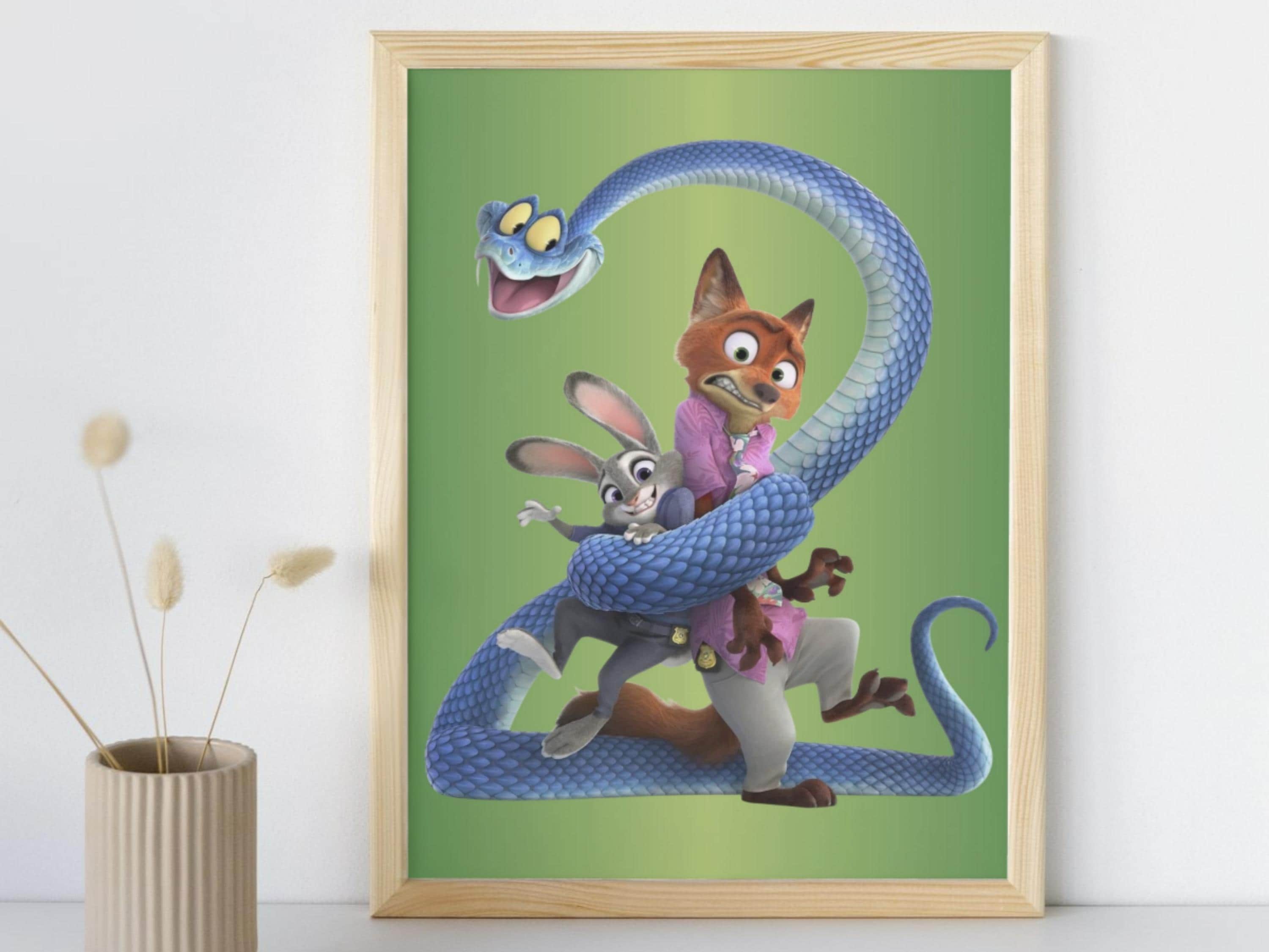 ズートピア2キャラクターセット ウォールアートポスター15枚セット