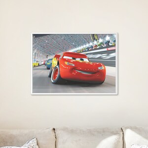 Cars Disney Set of 9 Wall Art Posters, Cars Digital Printable Art, Cars Lightning McQueen, Cars Wall Art Posters jpg Printables Decorations image 7