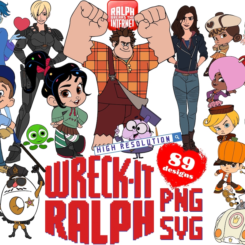 Wreck It Ralph - Etsy