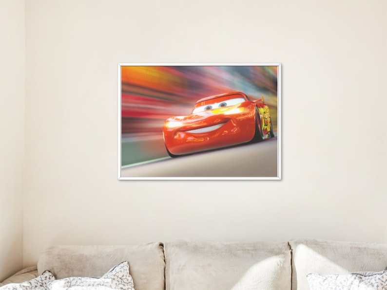 Cars Disney Set of 9 Wall Art Posters, Cars Digital Printable Art, Cars Lightning McQueen, Cars Wall Art Posters jpg Printables Decorations image 10
