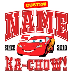 Carros personalizados Clipart PNG personalizado, Carros Sublimação de aniversário original, Carros personalizados Clipart com nome, Carros Cake Topper T-Shirt Cliparts