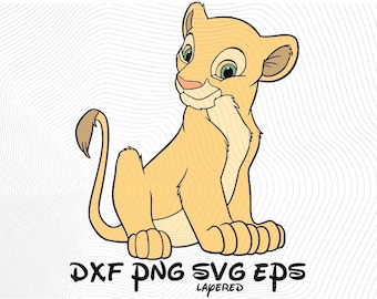 Nala the Lion King SVG png dxf eps Clipart, Nala SVG Cartoon Sublimation Cliparts, Lion King Themed Sublimation, Nala Vector Tshirt Design