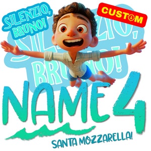 Logotipo PNG personalizado de Luca, sublimação de aniversário original de Luca, logotipo de Luca personalizado com nome e idade, cliparts de personalização de Luca PNG
