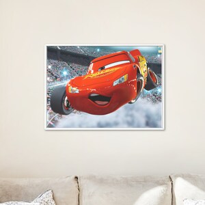 Cars Disney Set of 9 Wall Art Posters, Cars Digital Printable Art, Cars Lightning McQueen, Cars Wall Art Posters jpg Printables Decorations image 8