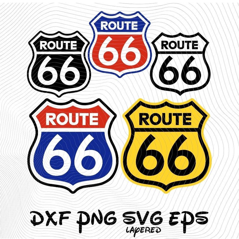 Cars Route Sign - Etsy