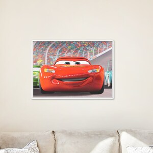 Cars Disney Set of 9 Wall Art Posters, Cars Digital Printable Art, Cars Lightning McQueen, Cars Wall Art Posters jpg Printables Decorations image 3