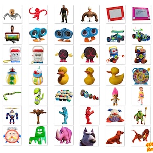Toy Story Cliparts PNG Bundle, Toy Story PNG Cartoon Sublimation Cliparts, Toy Story Movie Themed Clip Arts Collection, Toy Story Party PNG image 5