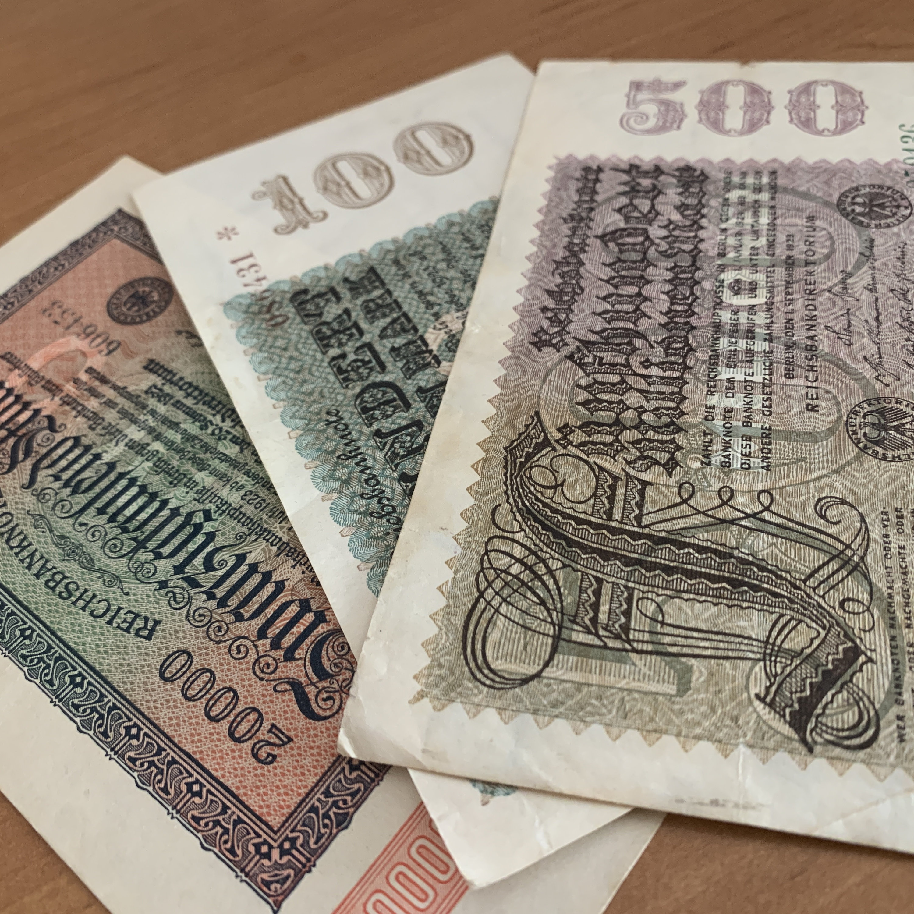 German Paper Money Value