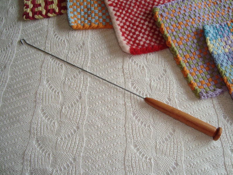 Jumbo/pro Size Potholder Loom Weaving Hook / Tool for 27x27 & 28x28 Peg