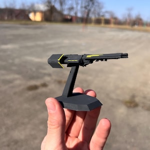 Super Destroyer Model | 3D Tabletop Gaming Collectible, Super Earth Democracy Ship