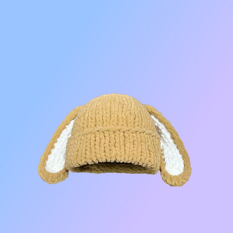 1.handmade Crocheted Bunny Ear Winter Hat Etsy