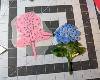 Custom Beginner-Stained Glass Kits - Fantasy and flowers