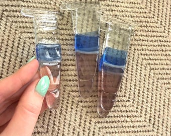 Fused Glass Eppendorf Tubes of RNA Extraction