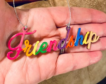 Friendship Word Ornament