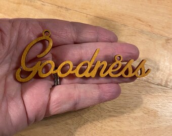 Goodness Word Ornament